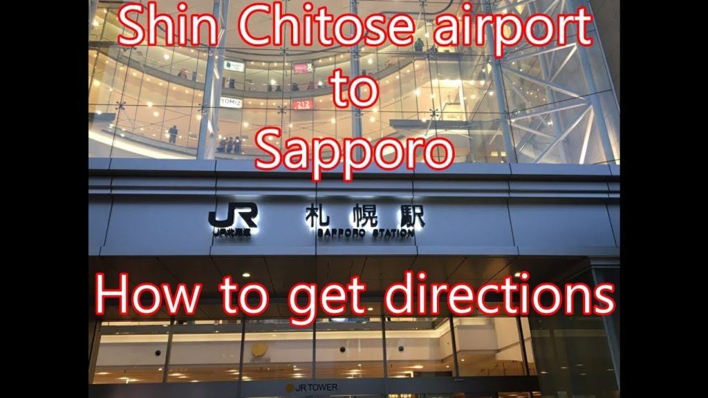 001 【English】Shin Chitose airport to Sapporo