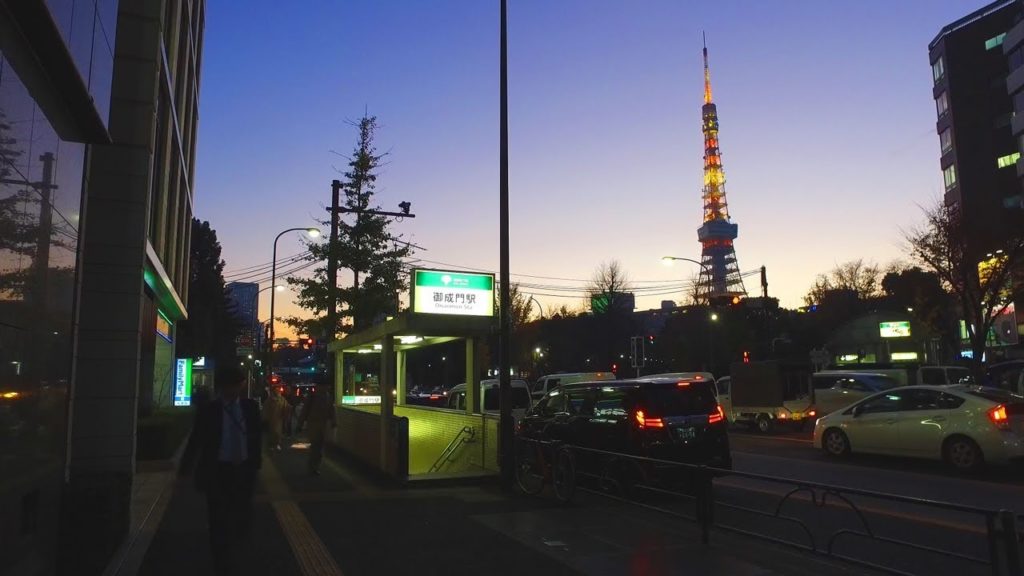 Late Afternoon Walking | Tokyo Station To Tokyo Tower - 4K UHD