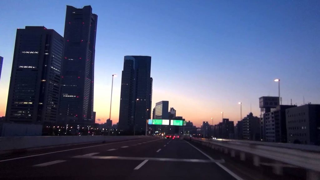 [drive japan]早朝の首都高 神奈川 大師-横浜 大黒ふ頭(Metropolitan Expressway Kanagawa Daishi-Yokohama Daikoku)