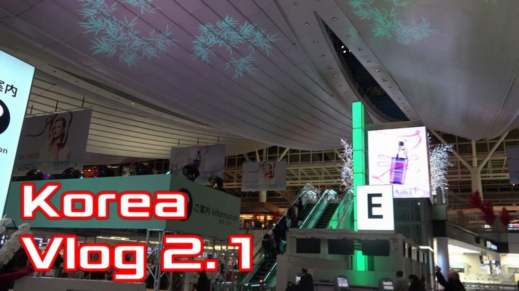 【韓国 Vlog 2.1】2019韓国旅行2nd 羽田出発から鍾路３街（チョンノサムガ）まで・・한국 여행  Korea trip