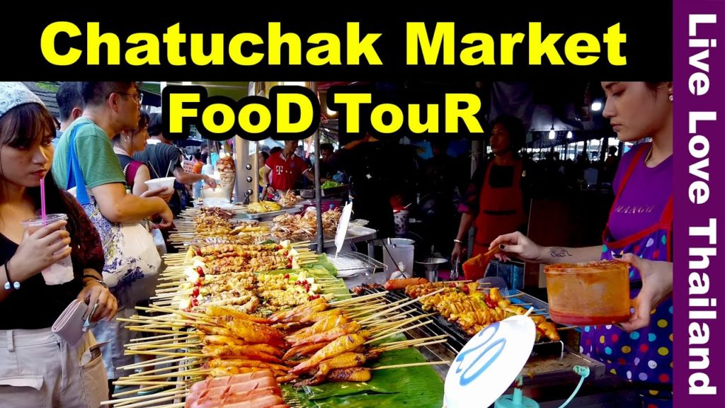 Chatuchak Market Food Tour & shopping experience #livelovethailnd