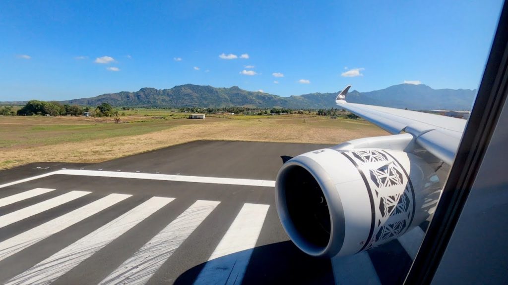 Brand New Fiji Airways Airbus A350-900 XWB takeoff from Nadi International Airport (GoPro Hero 8B) Brand New Fiji Airways Airbus A350-900 XWB takeoff from Nadi International Airport (GoPro Hero 8B)