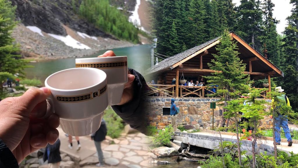 Tea House Is At The Top Of A Mountain