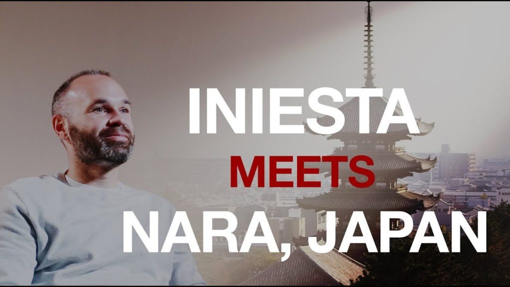 Iniesta meets NARA, JAPAN | JNTO