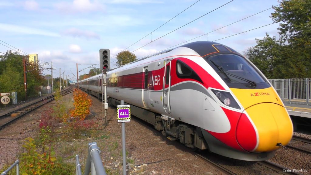 NEW LNER AZUMA TRAINS – In Action! NEW LNER AZUMA TRAINS - In Action!
