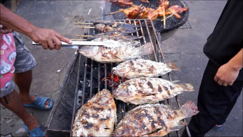 Thai Street Food Roasted Fish – Best Bangkok Street Food Thai Street Food Roasted Fish - Best Bangkok Street Food