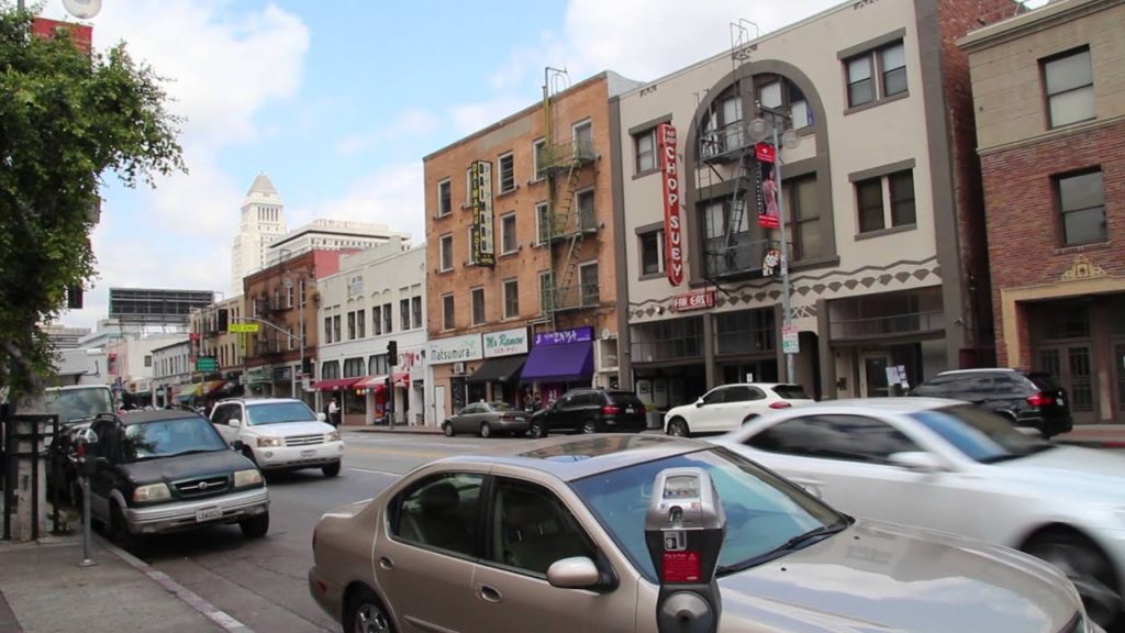 A Walk Around The Little Tokyo District, Downtown Los Angeles