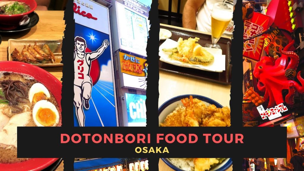 Japan Vlog - Episode 28 : Osaka, Dotonbori Food Tour, Shinsekai