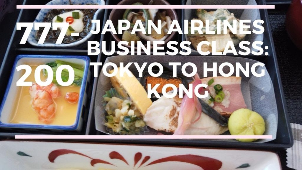 Japan Airlines Boeing 777-200 Business Class: Tokyo to Hong Kong (JL 29)