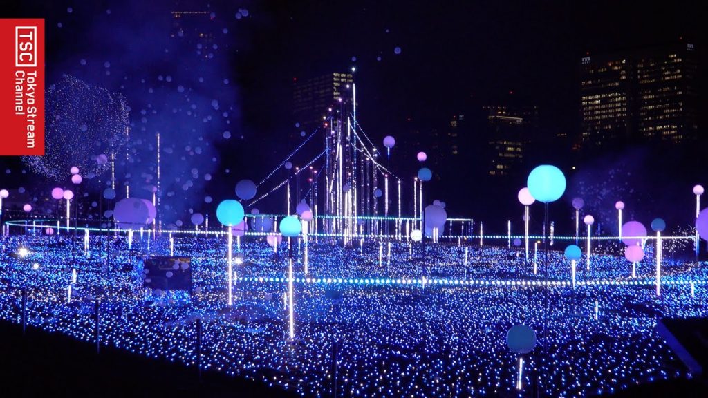 【4K】TOKYO MIDTOWN CHRISTMAS 2019／Starlight garden／東京ミッドタウンクリスマスイルミネーション2019／スターライトガーデン2019／191126