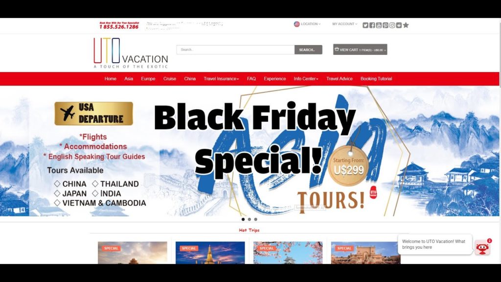 UTOvacation | Learn How to Book Online