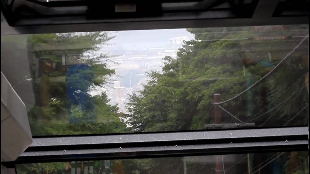 Cable car in Sarakura Yama, kitakyushu