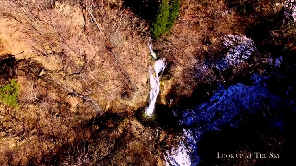 2013年3月赤田大滝【晩冬】　Drone　Footage　"Akata-waterfall.Akita.Japan"