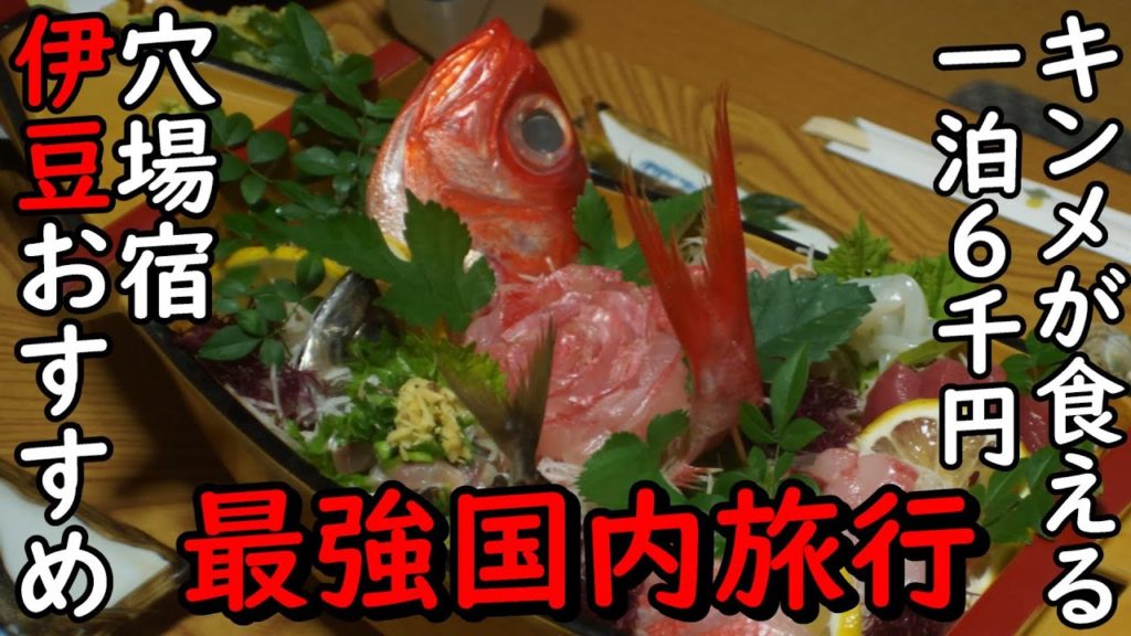 【静岡伊豆旅行】奇跡のおすすめ宿【海鮮の宿かまや】美味しい穴場料理がすごいレビュー【熱海下田伊東民宿宿泊旅館ホテル国内観光温泉レジャー南西伊豆】海素潜り磯遊び釣りシュノーケル家族ファミリー