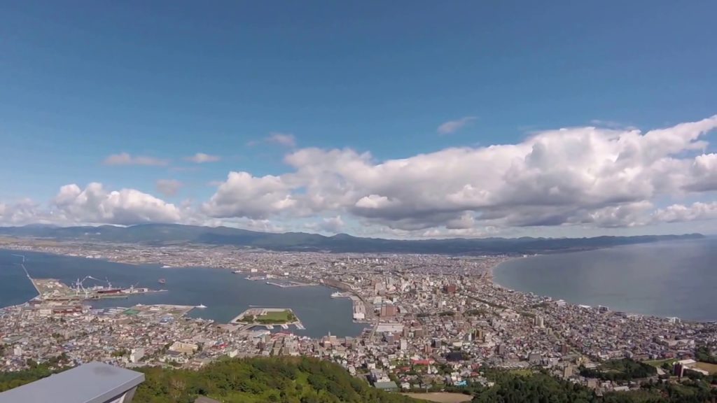 Top view from Mount Hakodate [CC]
