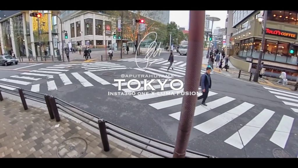 Tokyo cinematic travel video - insta360 one X - luma fusion