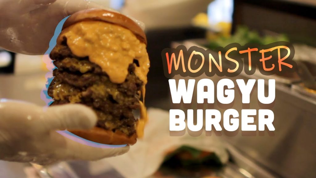 The MONSTER WAGYU burger loved from Akihabara to Yokosuka Base The MONSTER WAGYU burger loved from Akihabara to Yokosuka Base