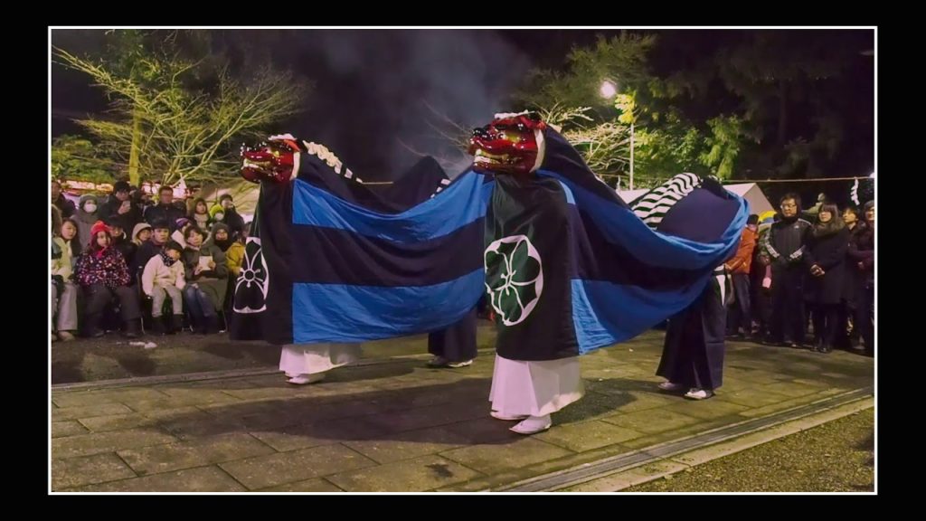 Japan Travel | Shiga 野々宮神社　獅子舞　花魁道中