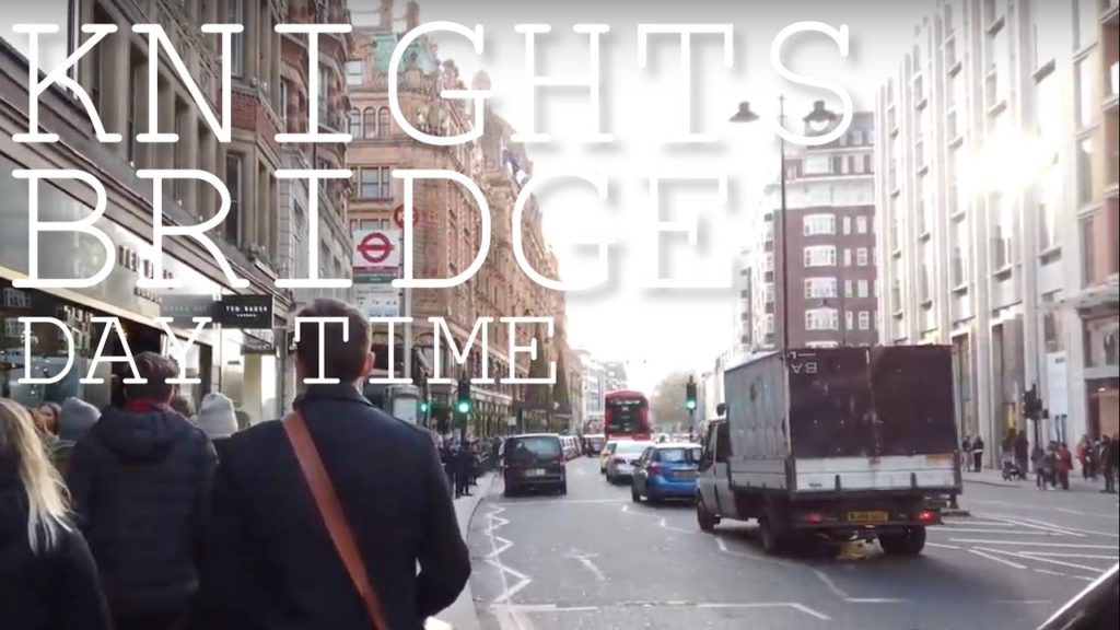 [4K LONDON] Walking tour Knightsbridge