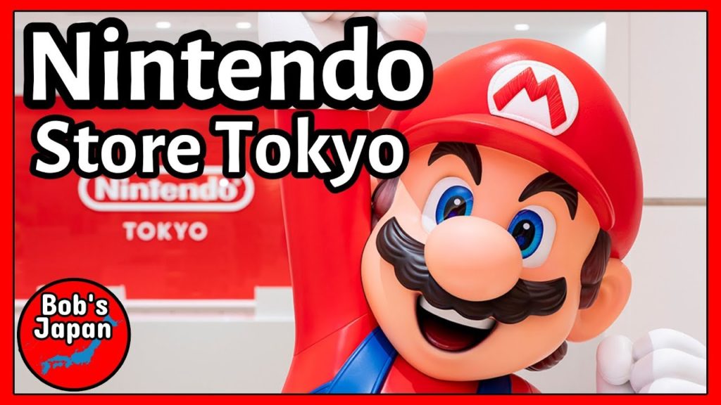 I went to the Nintendo Store in Tokyo!!