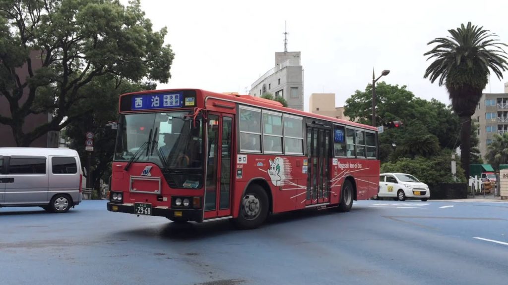 長崎バス（長崎自動車）と長崎県営バス　Buses of Nagasaki Japan　(2015.6)