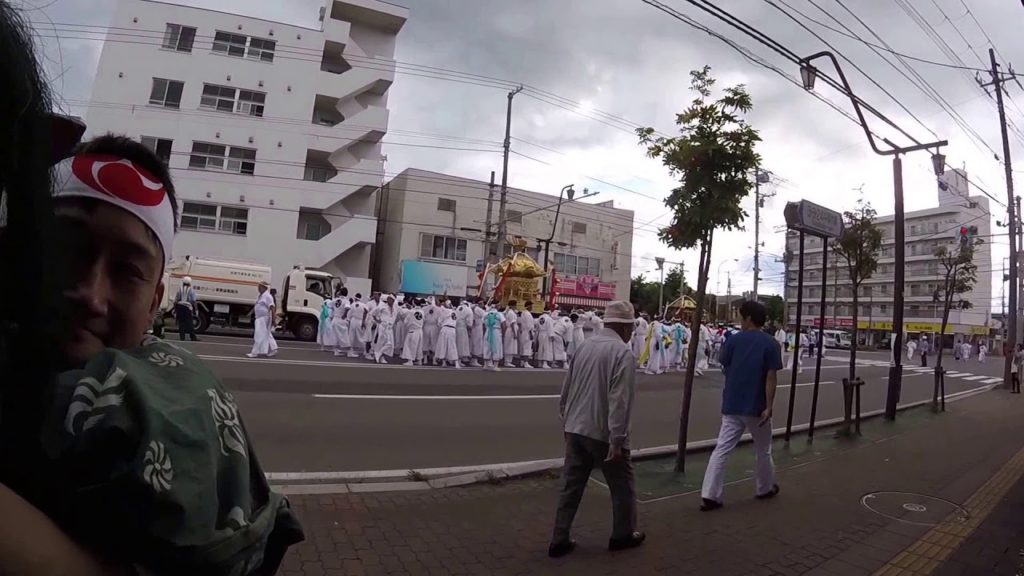 Japanese procession in Hakodate [CC]