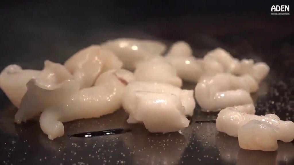 Japanese Street Teppanyaki Gourmet Snack Street Food Japan teppanyaki Street Food