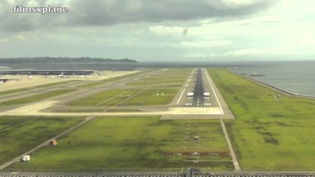 Airbus A330 Landing @Nagoya International Airport