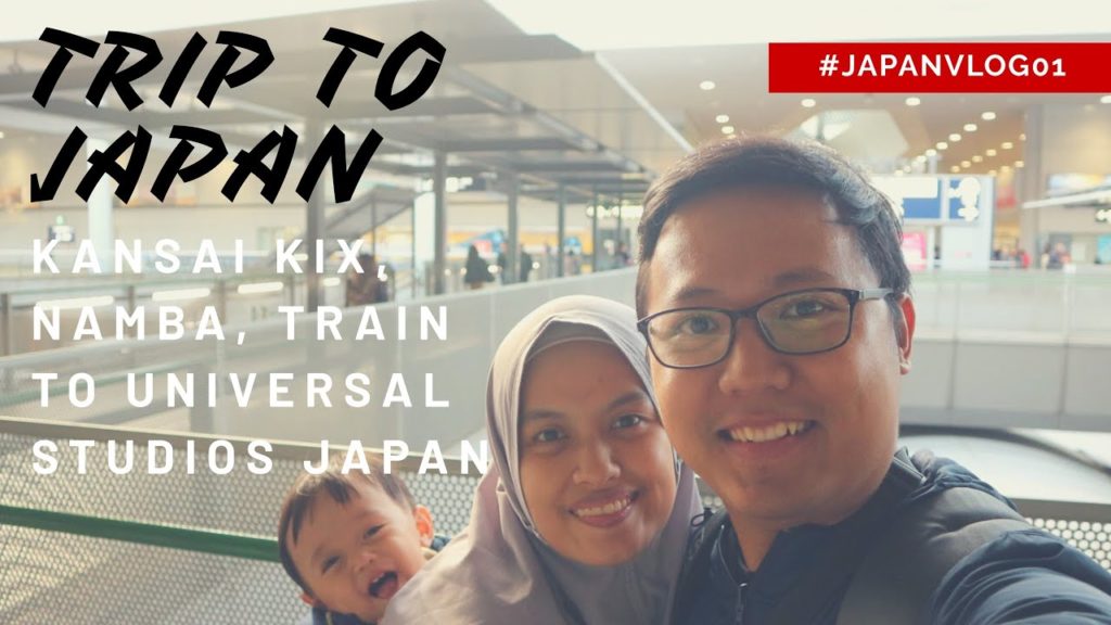 Sampai di Kansai Airport (KIX) langsung makan ramen halal Jepang sambil  bawa bayi 1 tahun!