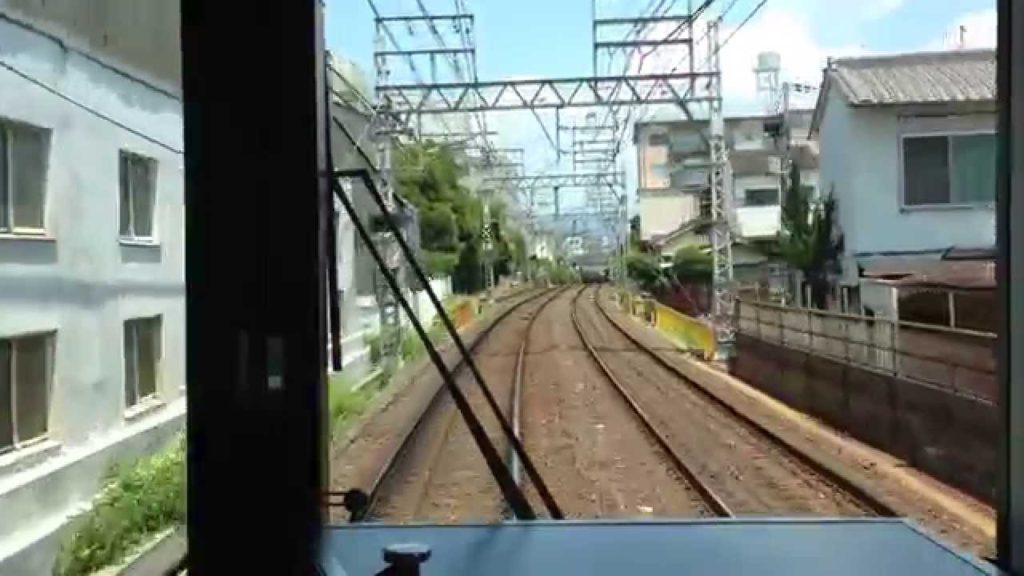Keihan Line Train/Tren. Osaka - Kyoto 【HD】 大阪から京都へ京阪電車