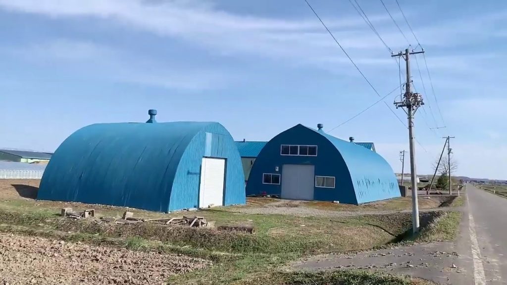 田舎の風景（5月の北海道）Rural May scenery in Hokkaido