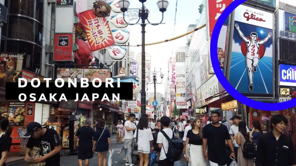 Dotonbori Osaka Japan | Walk with me tour