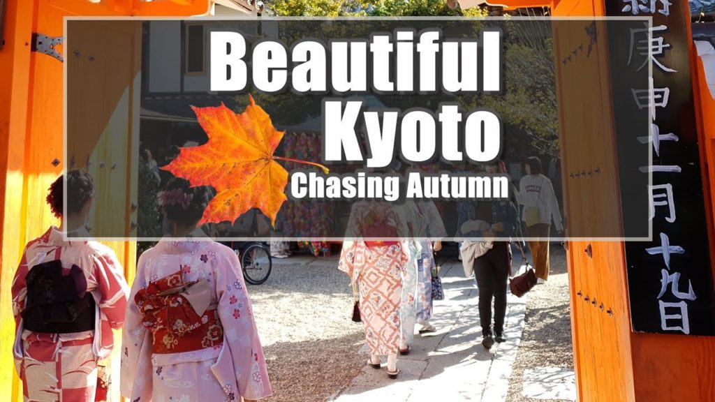 Beautiful Kyoto: Chasing Autumn in Kyoto Japan [4K UHD Cinematic]