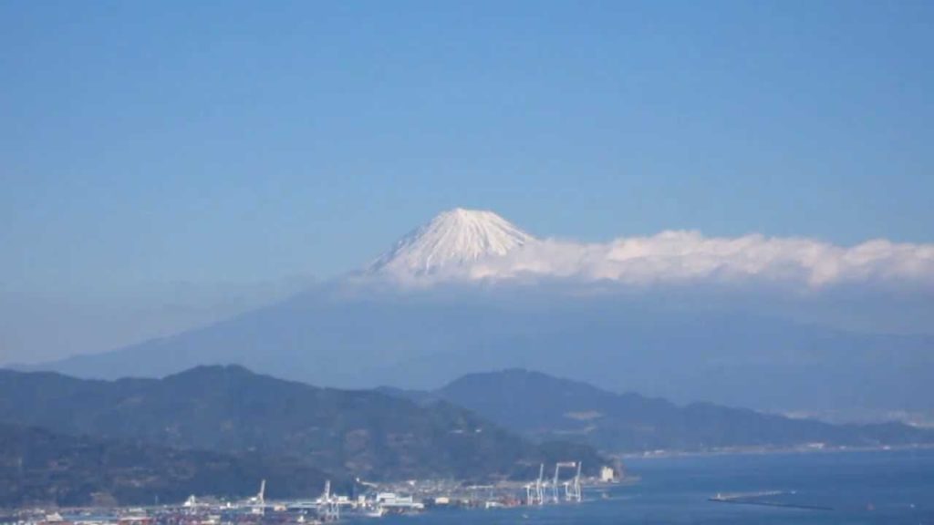 Mt. Fuji seen from Nihondaira(Shizuoka) …..a new cultural site of world heritage Mt. Fuji seen from Nihondaira(Shizuoka) .....a new cultural site of world heritage