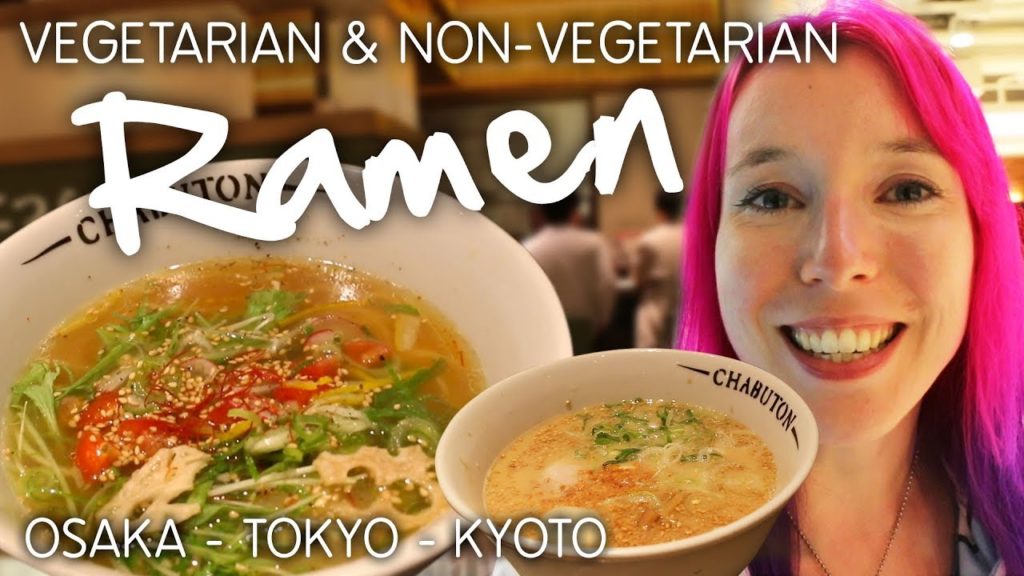 Vegetarian Ramen in Osaka / Tokyo at CHABUTON Vegetarian Ramen in Osaka / Tokyo at CHABUTON