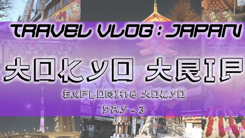 Tokyo DAY 3 | Tsukiji Market, Meiji Shrine, Harajuku St, Asakusa | Travel Vlog: JAPAN #5