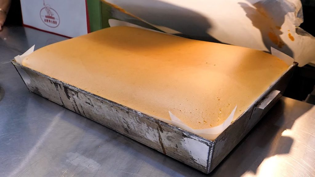 Giant Castella - Korean street food