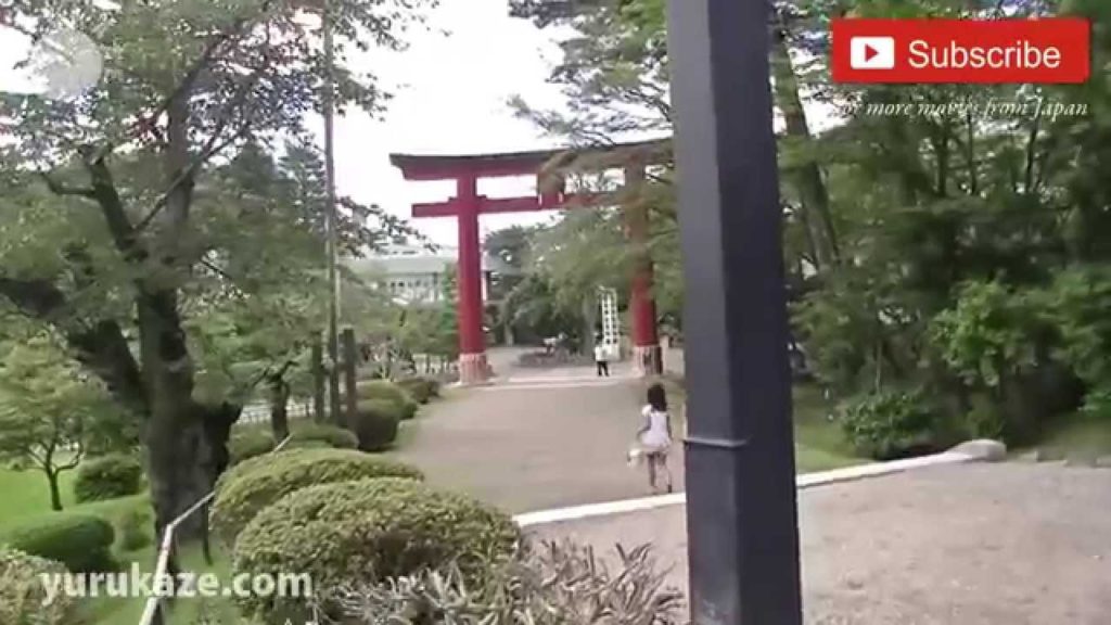 227. Walking at Shiogama Jinja in Sendai City, Japan
