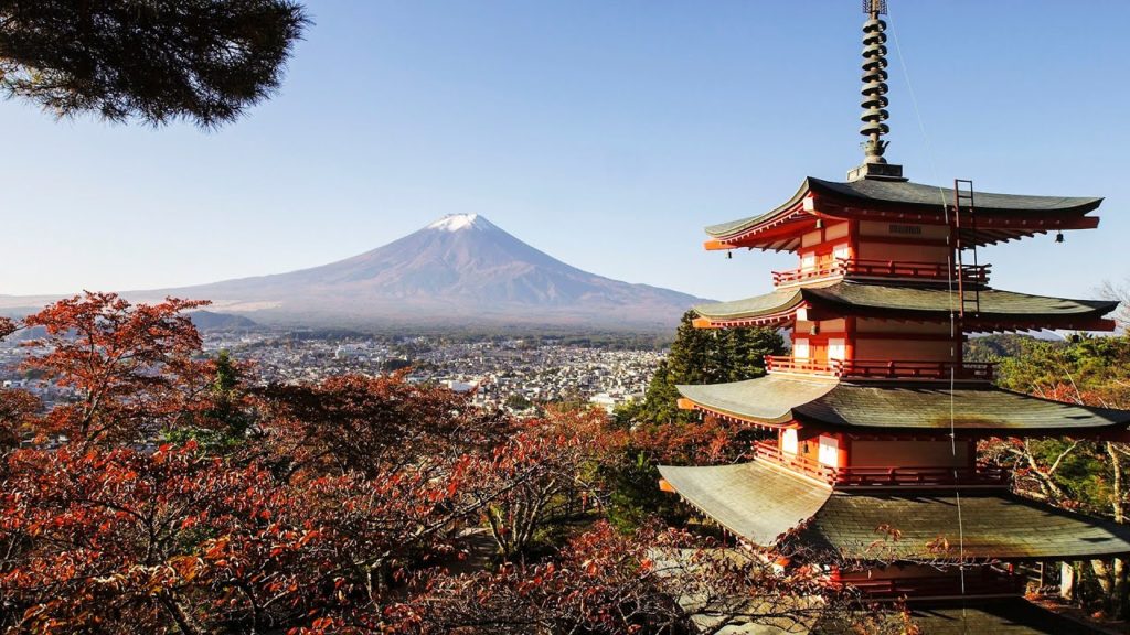 [ 4K Ultra HD ] 紅葉と富士山 Mt.Fuji in Autumn (Shot on RED EPIC)