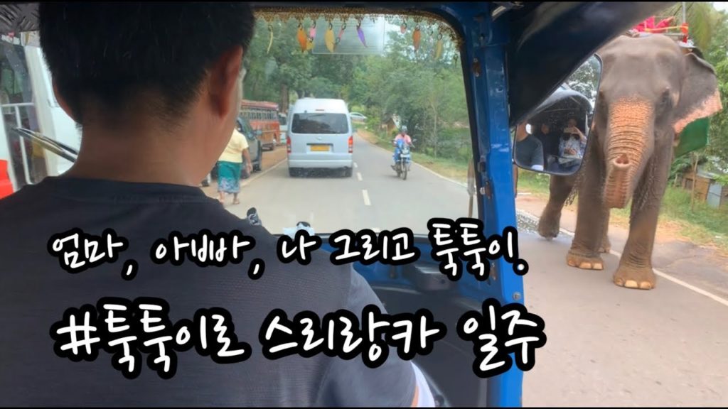 툭툭이 운전은 너무 어려워. 엄마,아빠랑 툭툭이로 스리랑카 일주 Ep.01. Sri Lanka travel with Tuktuk