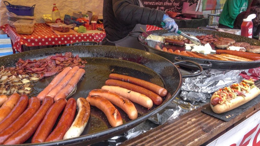 Huge Beefs and Meats, Sausages and Great Lunches. London Street Food