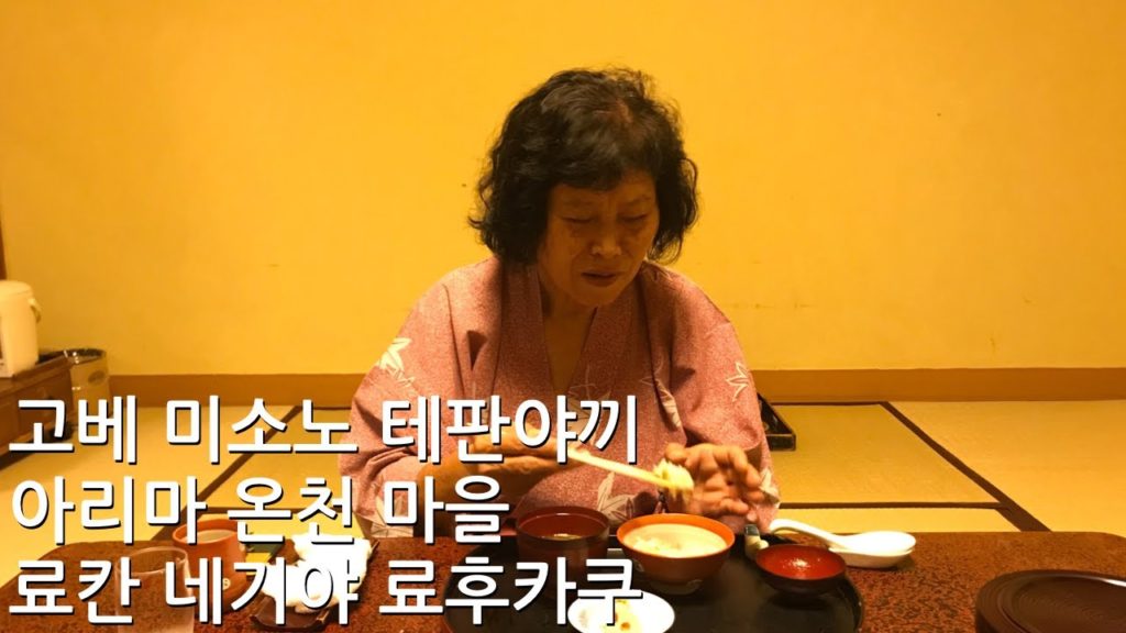 고베 미소노 철판요리, 아리마온천 마을, 료칸 숙박 [엄마 교토여행 1/3] kyoto, japan