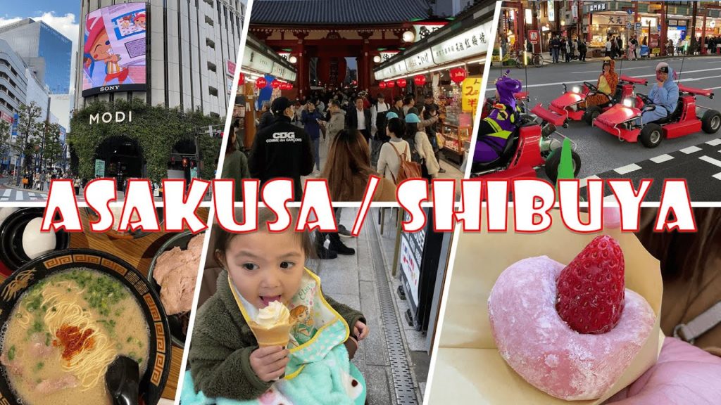 Exploring Tokyo | Ichiran, Nakamise Street, Shibuya Crossing