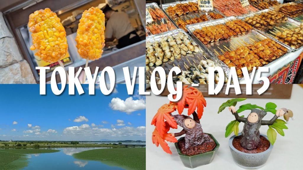 【TOKYO VLOG EP.5 東京自由行】日幣1000挑戰厭世盆栽人、築地市場銅板小吃玉子燒｜愛瑪說 Emmas