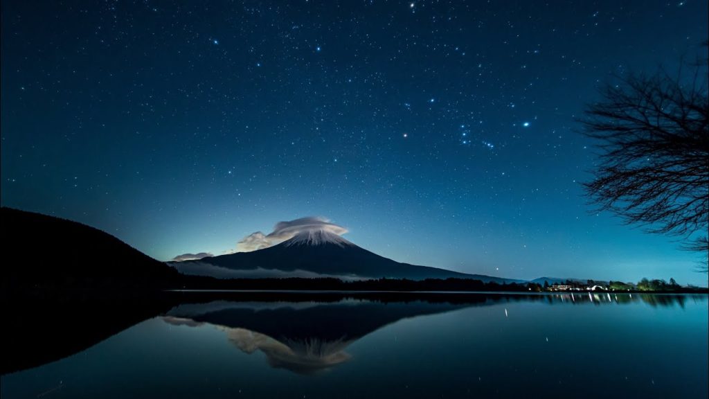 富士山 / Mt Fuji Landscape 2019 Time Lapse 4K ～ 田貫湖編 / 富士に昇るオリオン座 ～