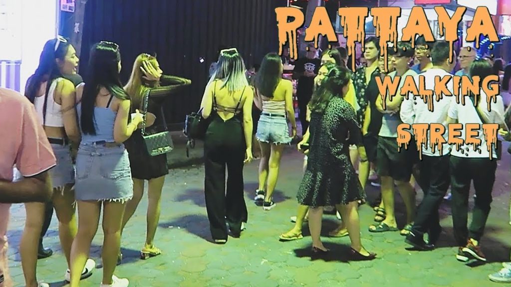 Pattaya Night Scenes Walking Street