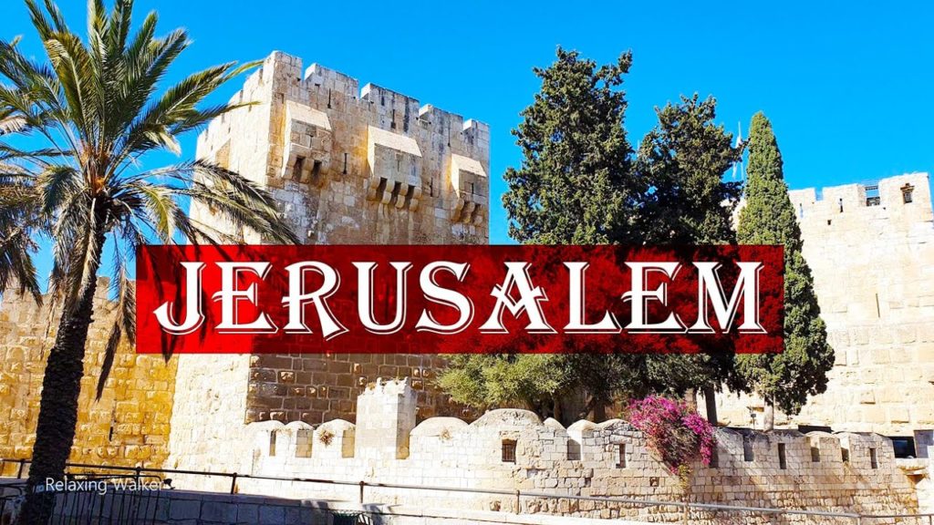 Walking in Jerusalem, Israel - Video Walk
