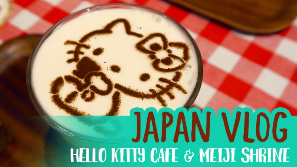 VLOG - Japan Trip 2016 - Hello Kitty Cafe, Meiji Shrine and Gundam