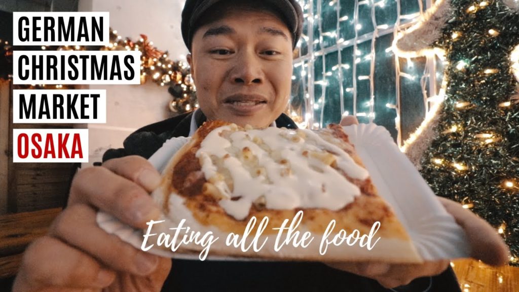 Osaka German Christmas Market 2019 Opening Night | Eating ALL The Food Osaka German Christmas Market 2019 Opening Night | Eating ALL The Food