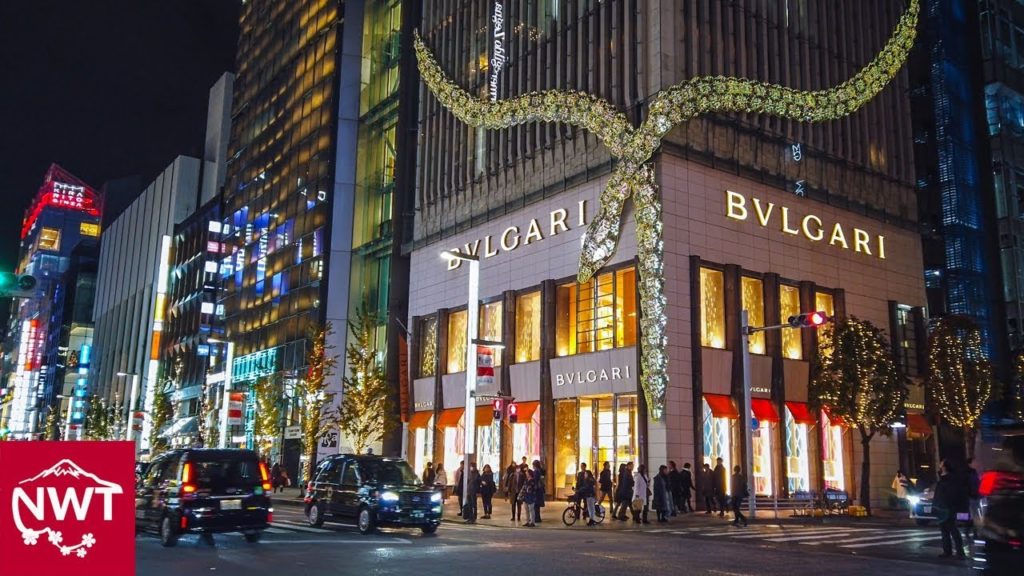 Christmas Lights 2019 In Tokyo Ginza